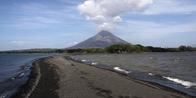 Otok Ometepe in vulkan Concepcion